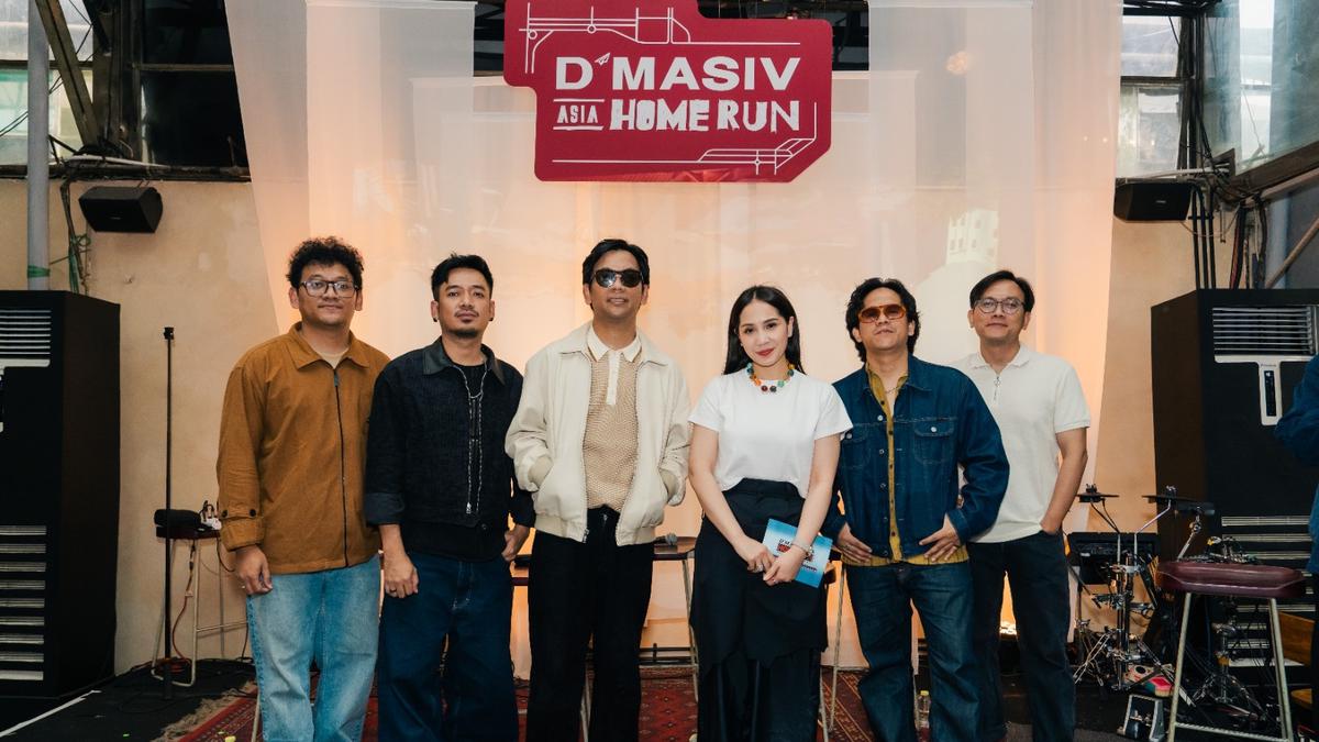 Nagita Slavina Dukung Tur Asia Home Run D’MASIV, Ingin Dekatkan Musisi dengan Penggemar