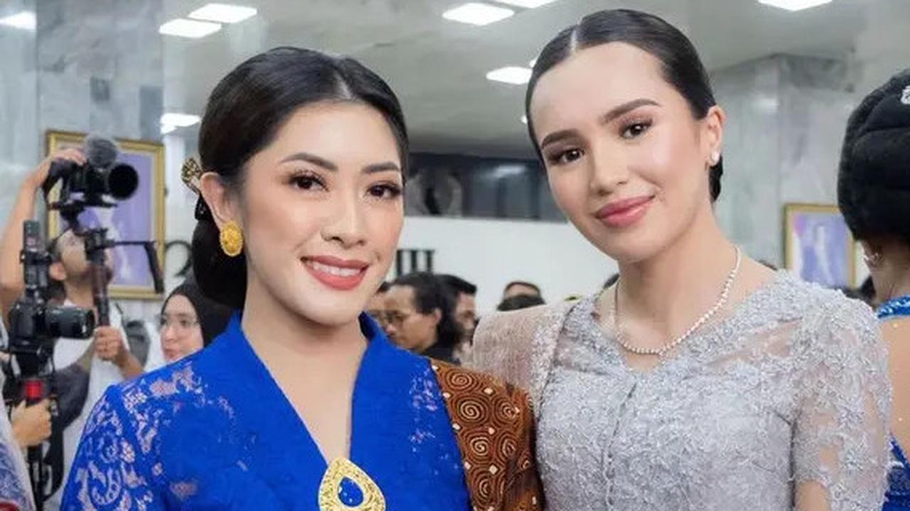 Potret Adu Gaya Aliya Rajasa & Beby Tsabina Dampingi Suami Dilantik Jadi Anggota DPR, Cantik Berkebaya