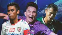 Cover Dimas Drajad, Wildan Ramdhani, dan Fadil Sausu&nbsp;(Bola.com/Bayu Kurniawan Santoso)