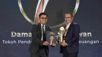 Dirut Pegadaian Damar Latri Setiawan Raih Penghargaan Tokoh Pendukung Inklusivitas Keuangan
