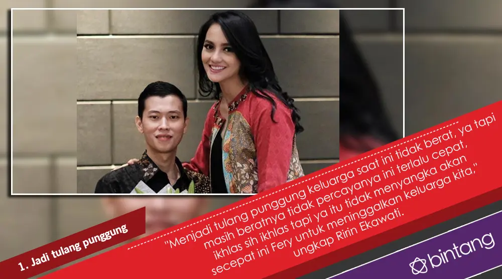 Curahan Hati Ririn Ekawati Pasca Meninggalnya Suami Tercinta. (Foto: Instagram/fery_wijaya88, Desain: Nurman Abdul Hakim/Bintang.com)