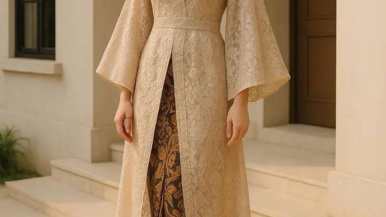 8 Model Brokat Panjang Bawahan Batik Terbaru 2025, Tren Elegan dan Modern