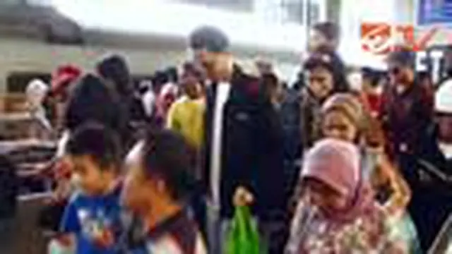 Arus Balik di Stasiun Gambir Meningkat