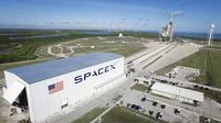 Launch Pad 39A di NASA's Kennedy Space Center in Florida. Kredit: SpaceX