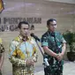 Mentan Amran usai meneken MoU dengan TNI AD. (Foto: Istimewa)