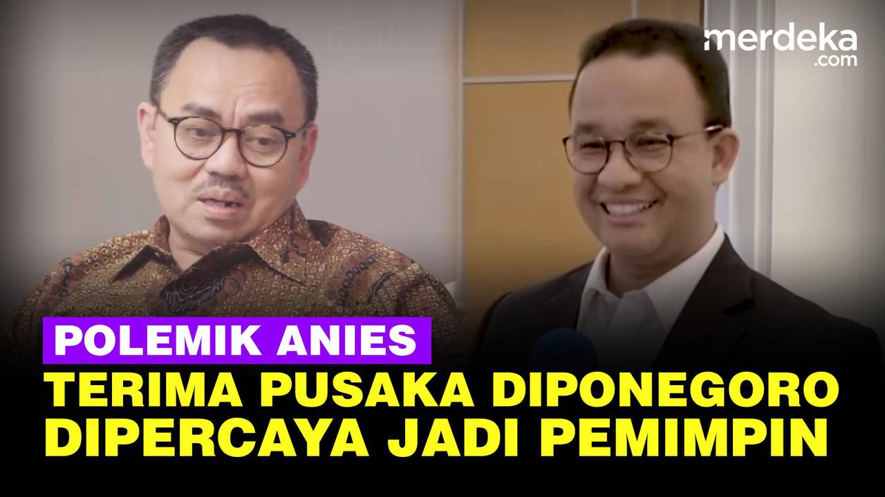 VIDEO: Polemik Anies Terima Pusaka Diponegoro, Dipercaya Bakal jadi Pemimpin