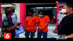 Polisi menangkap dua pelaku curanmor antar kota yang terekam oleh cctv di Surabaya, Jawa Timur, dan pelaku diduga sudah 13 kali mencuri sepeda motor dengan menggunakan kunci T.