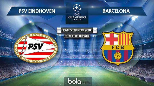 PSV Eindhoven vs Barcelona