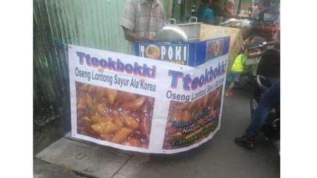 6 Spanduk Jualan Jajan Korea Ini Nyeleneh Banget, Kocak