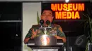 Panglima TNI meresmikan pembukaan Museum Media Penerangan TNI di Mabes TNI Cilangkap, Jakarta, Selasa (5/5/2015). Pembangunan museum tersebut dibuka untuk umum. (Liputan6.com/Yoppy Renato)