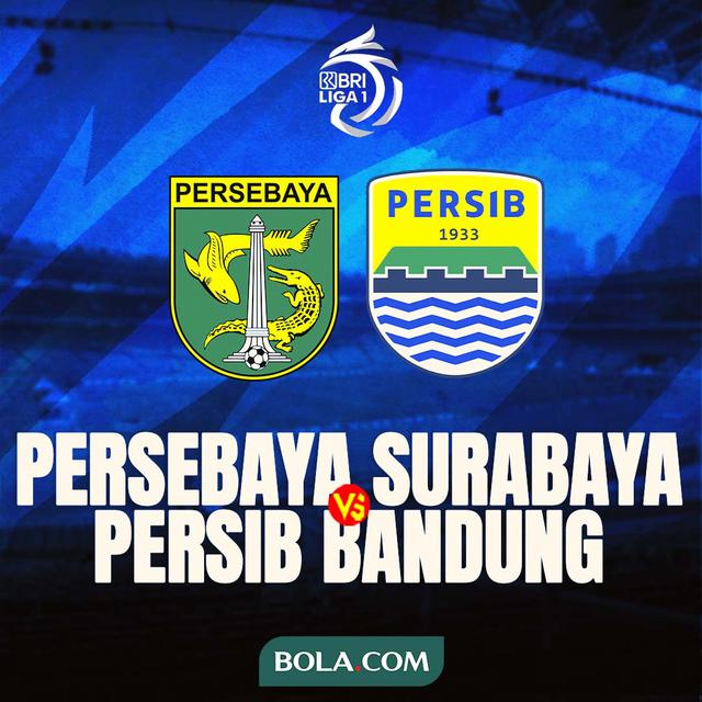 BRI Liga 1 - Persebaya Surabaya Vs Persib Bandung