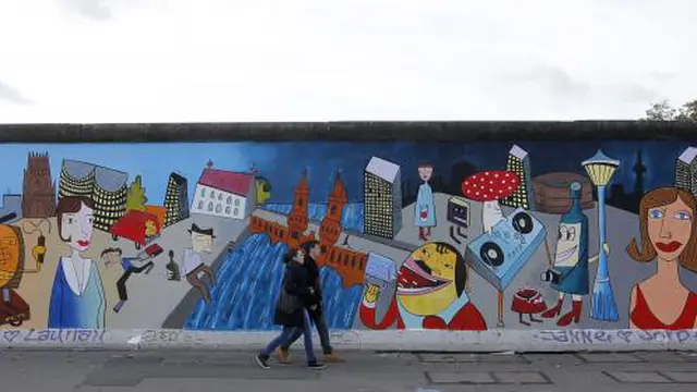 Ikon 4, The East Side Gallery Ceritakan Runtuhnya Tembok Berlin