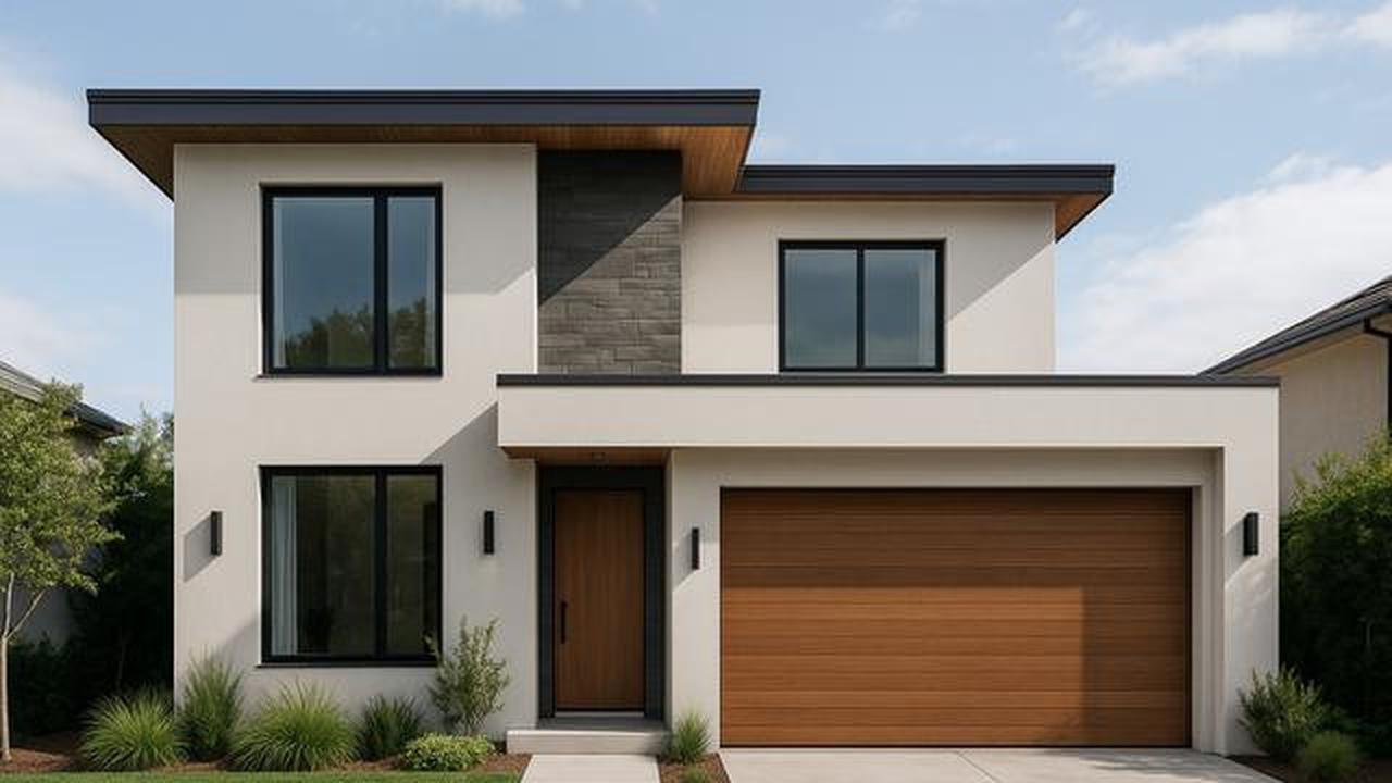 8 Inspirasi Desain Rumah 6x12 dengan Garasi 2 Mobil, Ide Hunian Menarik 2025