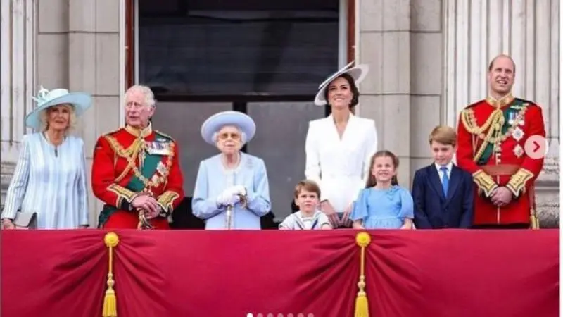 Di Platinum Jubilee Ratu Elizabeth II, Keluarga Kate Middleton dan Pangeran William Tampil Perdana di Balkon Istana Buckingham