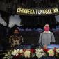 Ketua DPR RI Puan Maharani saat mengikuti glaid kotor sidang tahunan MPR di Kompleks DPR/MPR Senayan. Jakarta. (Istimewa)