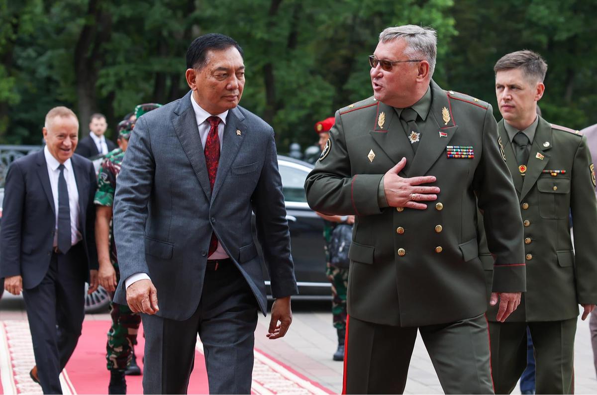 FOTO: Perkuat Aliansi Strategis, RI dan Belarus Jajaki Transfer Teknologi Pertahanan
