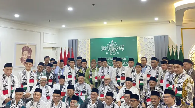 Makna Syal Save Palestine di Kepengurusan Baru PBNU