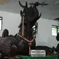 Kereta Paksi Naga Liman yang menjadi tema dalam Festival Keraton Nusantara (FKN) XI tahun 2017 di Cirebon. (Liputan6.com/Panji Prayitno)