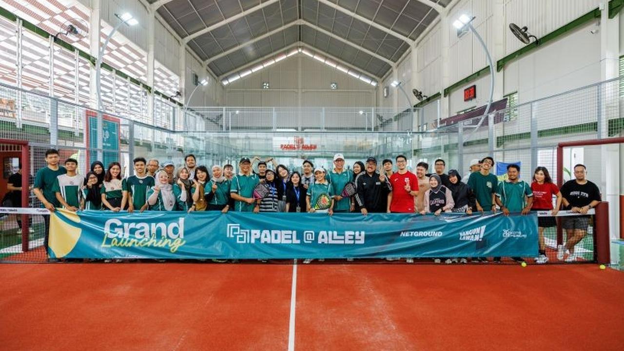 Peruri Resmikan Padel At Alley, Ruang Publik Baru Dorong Gaya Hidup Sehat di Jakarta