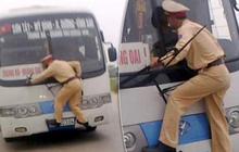 Aksi nekat polisi Vietnam saat memberikan tilang