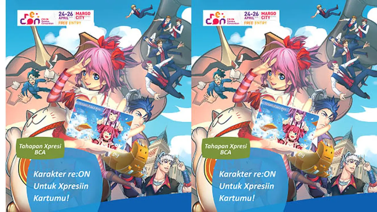 Kunjungi Booth BCA di “re:ON Comic” Bisa Dapat Voucher MAP