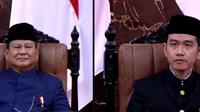 Prabowo Subianto dan Gibran Rakabuming Raka resmi menjadi Presiden - Wakil Presiden RI periode 2024-2029. (Tim News).