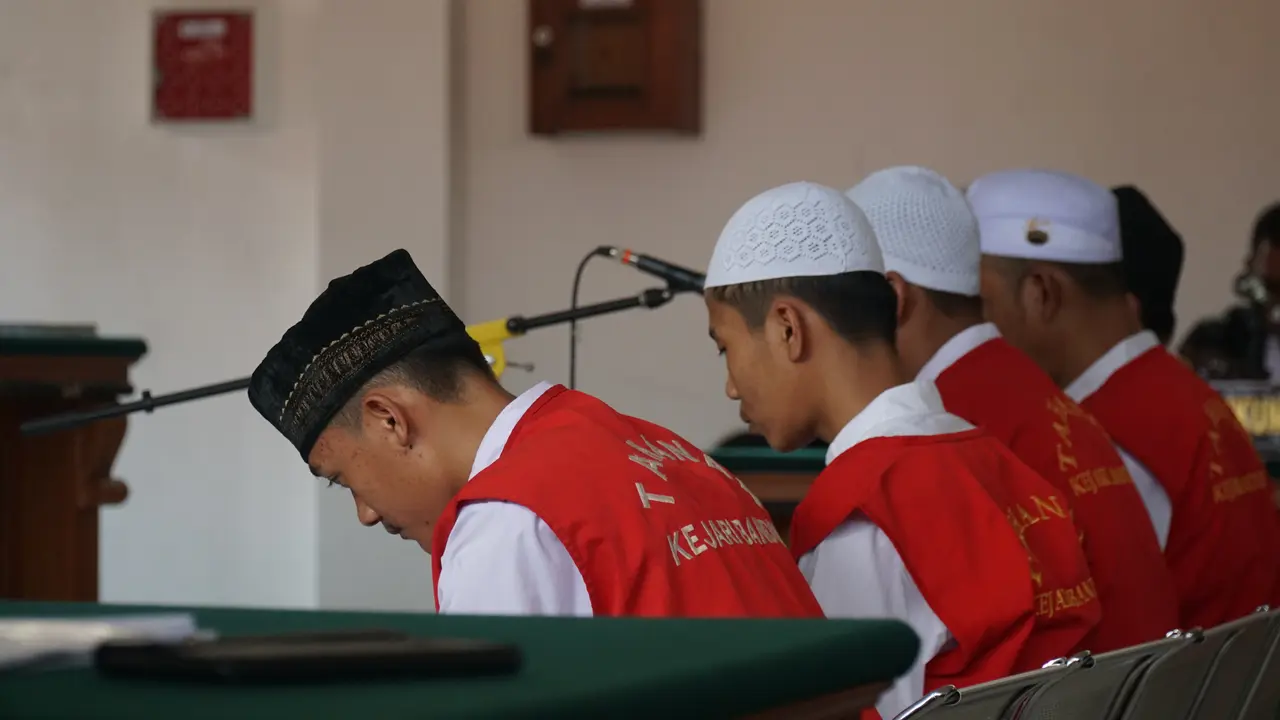 Terdakwa pengeroyok Haringga Sirla