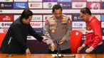 Ketua Umum PSSI Erick Thohir (kiri), Kapolri Jendral Listyo Sigit Prabowo (tengah) dan Menpora Zainudin Amali (kanan) usai memberikan konferensi pers tentang penegakan hukum match fixing di Media Center Stadion Utama Gelora Bung Karno Jakarta, Minggu (19/2/2023). Menurut Erick, fair play dan sportsmanship bukan cuma untuk mereka yang ada di lapangan. Tapi juga untuk seluruh insan dalam ekosistem sepakbola kita. Rule of the game, kata Erick harus konsisten diterapkan. (Liputan6.com/Herman Zakharia)