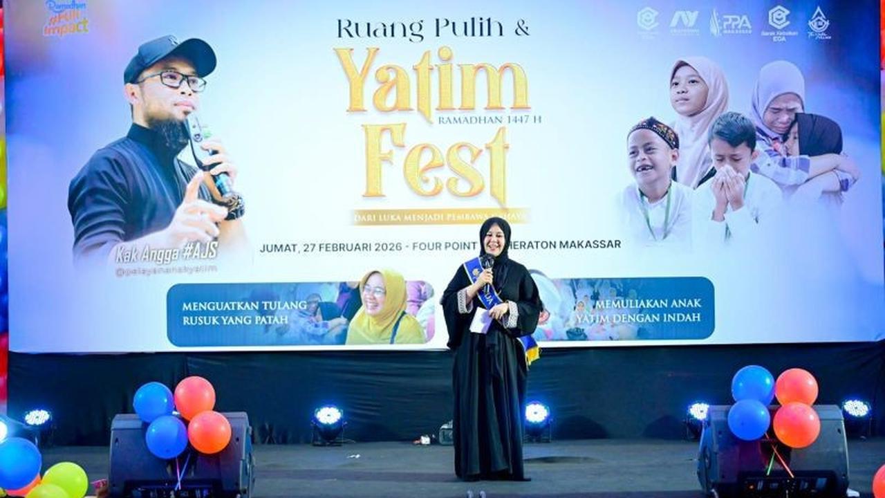 Wagub Sulsel Apresiasi Komunitas PPA dalam Pembinaan Anak Yatim, Targetkan 5.000 Anak Terjangkau