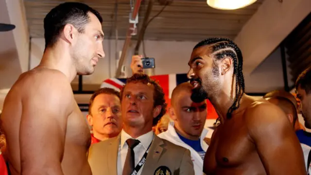 David Haye dan Wladimir Klitschko