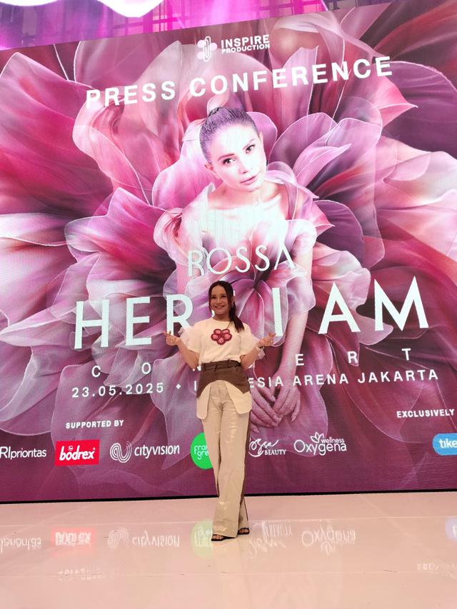 Rossa Terinspirasi Konser Ramah Lingkungan Coldplay, Sebagian dari Penjualan Tiket Didonasikan untuk Pelestarian Bumi