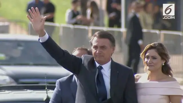 VIDEO: Awali 2019, Brasil Punya Presiden Baru