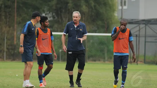 Jelang ke Vietnam, Timnas Indonesia Berlatih di SPH Karawaci