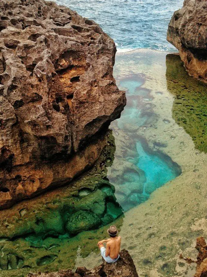 Pantai Angel Billabong, Nusa Penida