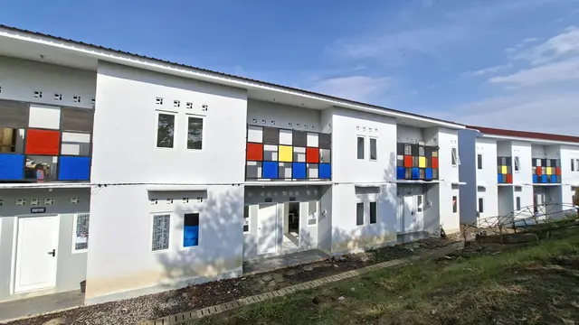 Rumah deret di kawasan Semanggi, Kelurahan Sangkrah, Kota Surakarta, Jawa Tengah. (Foto: Istimewa)
