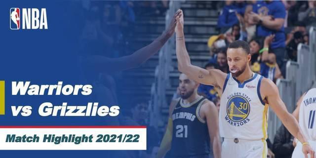 VIDEO: Highlight Playoffs NBA 2021-2022, Golden State Warriors Kalahkan Memphis Grizzlies di Game 4