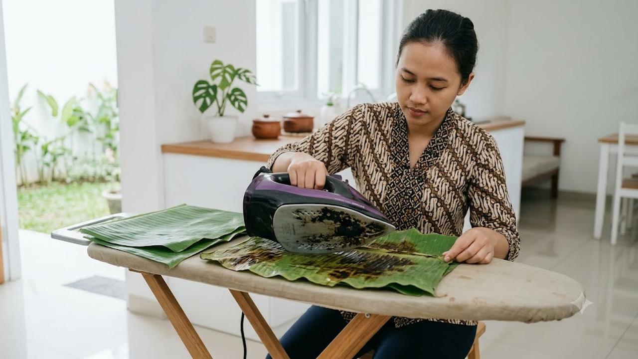 Cara Menghilangkan Bekas Plastik yang Menempel di Setrika