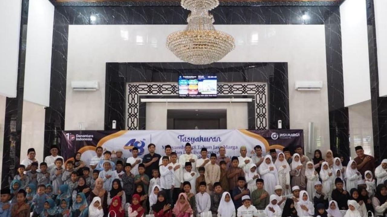 Jasamarga Santuni 400 Anak Yatim di Sepanjang Ruas Trans Jawa Selama Ramadan 1447 H