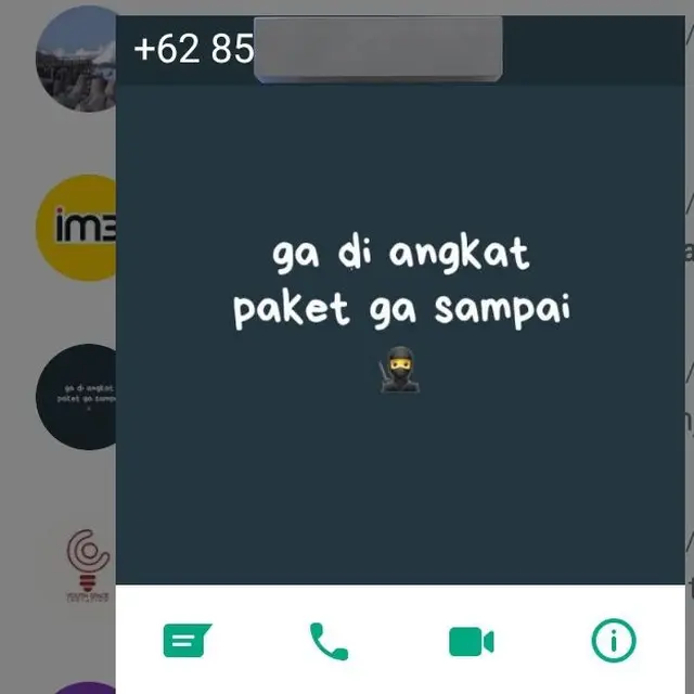 6 Foto Profil WhatsApp Kurir Paket Berupa Peringatan Ini Bikin Salah Fokus