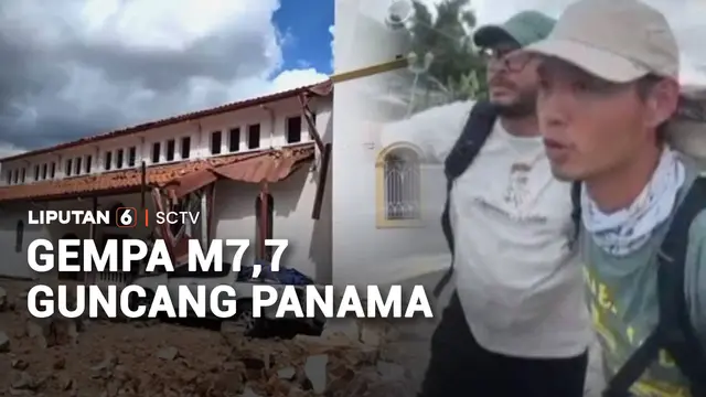 Gempa Magnitudo 7,7 Guncang Panama, Sejumlah Gedung Runtuh