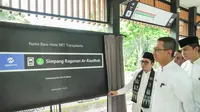 Penjabat (Pj) Gubernur Heru Budi Hartono meresmikan langsung masjid Ar-Raudhah di kawasan Ragunan, Jakarta Selatan, Jumat (6/9/2024) (Istimewa)