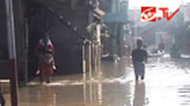 Banjir di Bale Endah Kembali Naik
