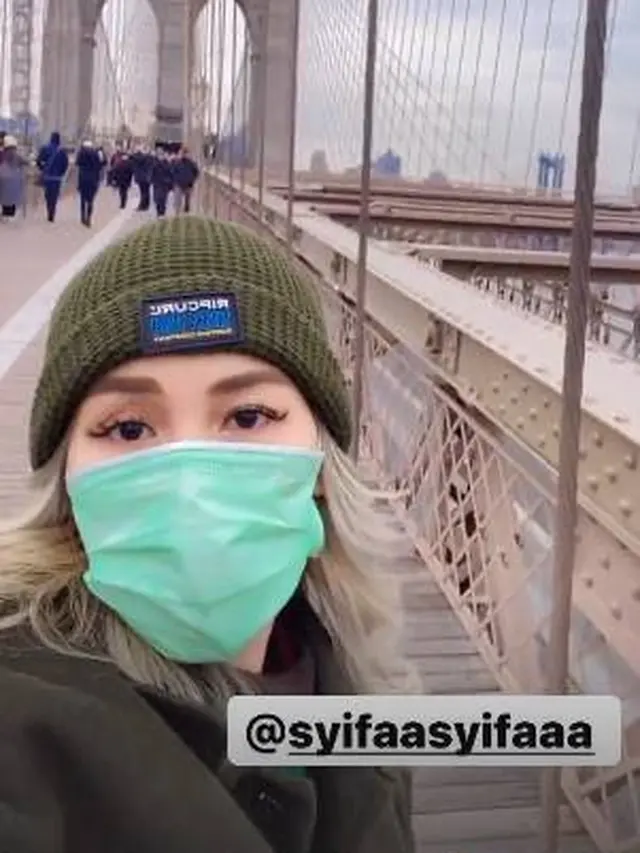 7 Momen Liburan Ayu Ting Ting Ke Amerika, Tampil Gaya di New York