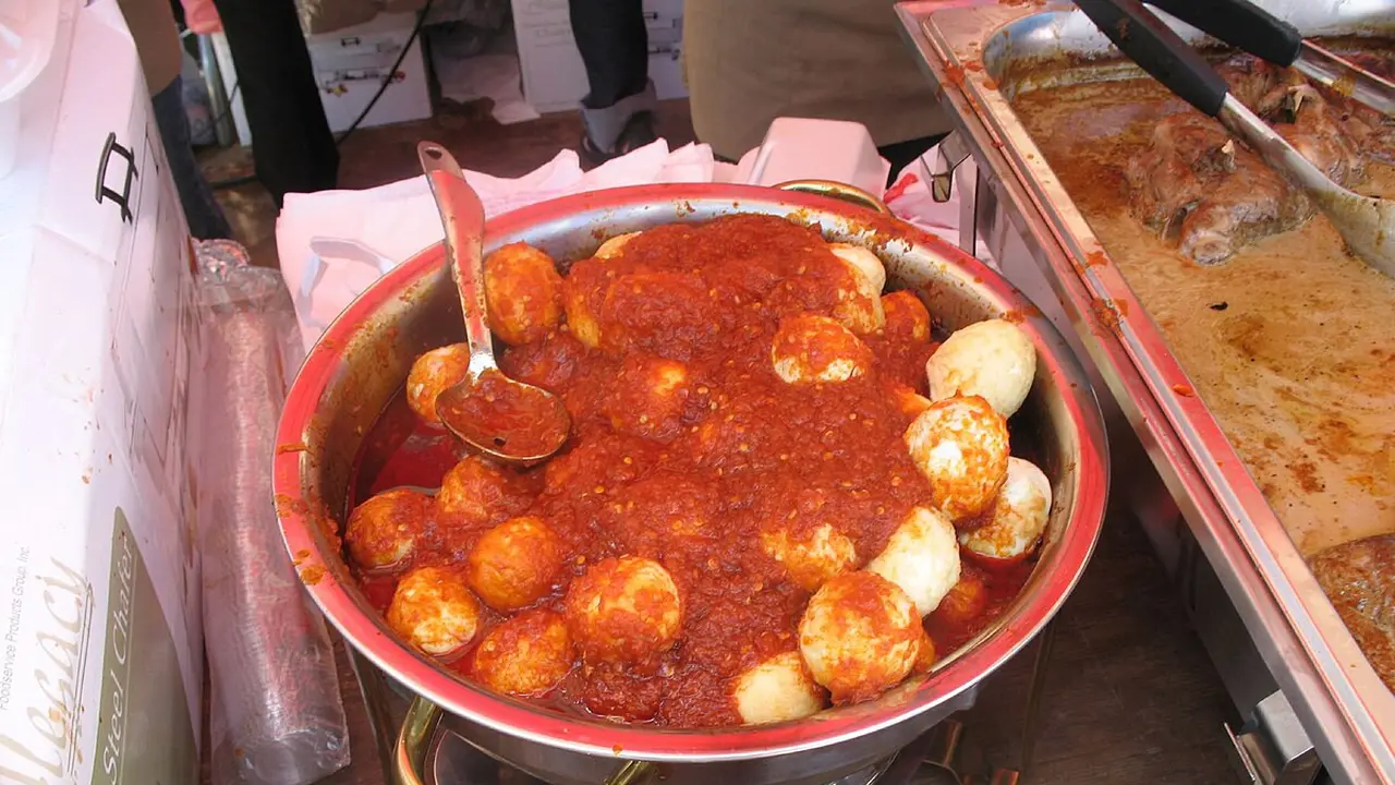 Hidangan telur balado spesial