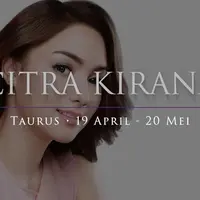 Dalam penerawangan astrolger bintang.com, salah satu zodiac yang pandai memberi solusi adalah taurus. Bagaimana kalau menurut aktris cantik, Citra Kirana?