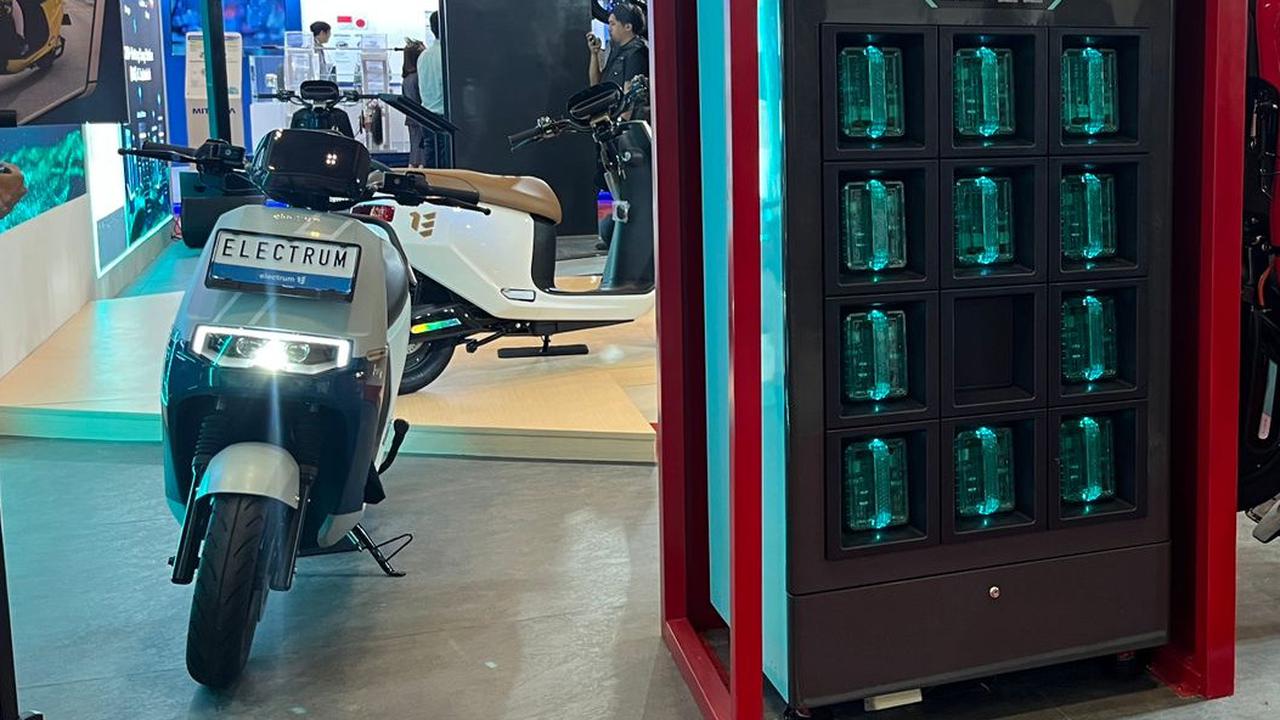 Setahun di Indonesia, Electrum Hadirkan Motor Listrik H3i dan BSS Terbaru di IMOS 2024