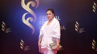 Wulan Guritno  hadir pada Malam Puncak Piala Citra FFI 2019 digelar di Metro TV, Kawasan Kedoya, Jakarta Barat, Minggu (8/12/2019) malam. (Daniel Kampua/Fimela.com)