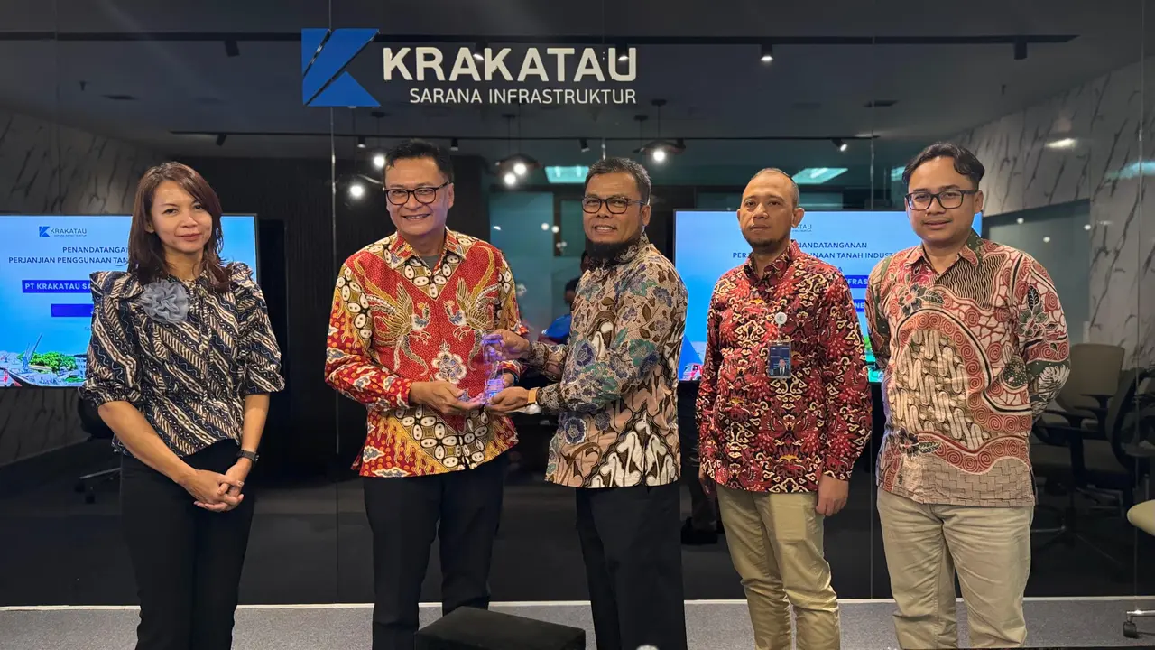 PT Krakatau Sarana Infrastruktur (PT KSI Group), anak usaha PT Krakatau Steel (Persero) Tbk, mencatatkan kinerja positif pada akhir semester I 2025