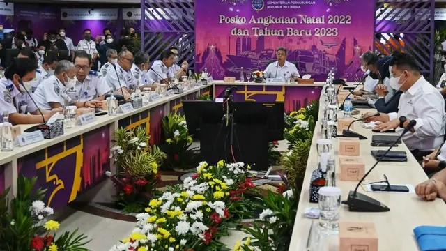 Kemenhub mencatat ada 593.771 penumpang sudah bepergian atau mudik menggunakan angkutan umum menjelang momen Natal 2022.