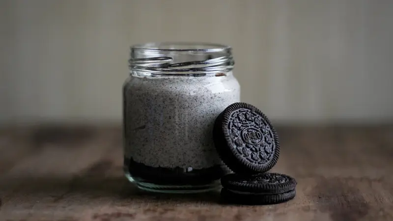 Puding Oreo